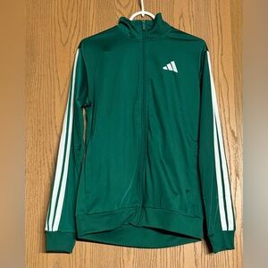 Adidas Trefoil Track Jacket Green Size Small